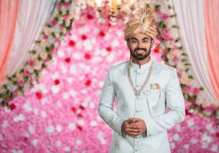 Groom makeup by Bhawna Makeup Artist